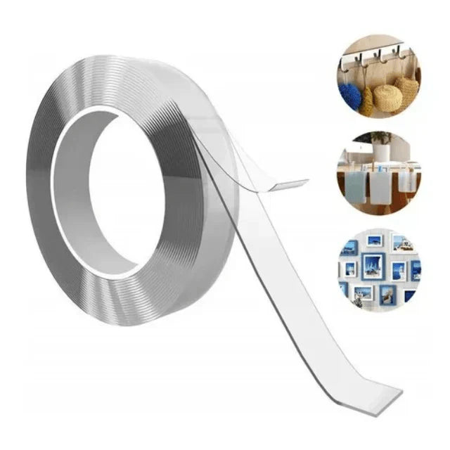 Taśma dwustronna zmywalna i wielokrotnego użytku