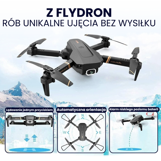 FlyDrone – Dron z Kamerą 4K + 2 Baterie (Oferta)