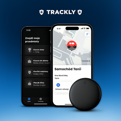 Trackly™ – Nie tylko lokalizator GPS do samochodu. Twój osobisty detektor wszystkiego.