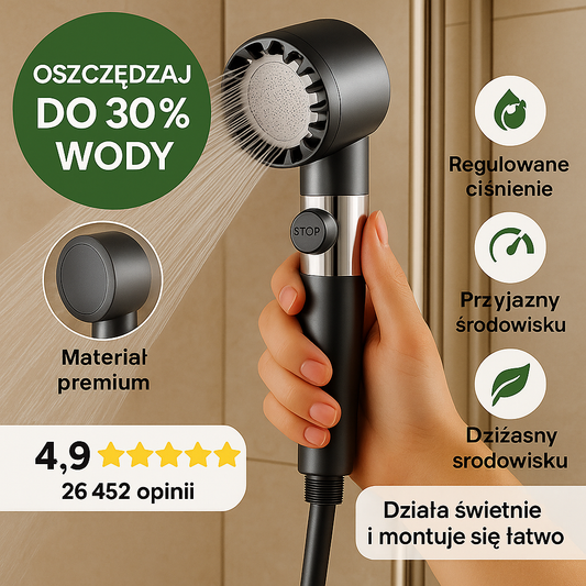 HydroBoost™ – Prysznic Wysokociśnieniowy