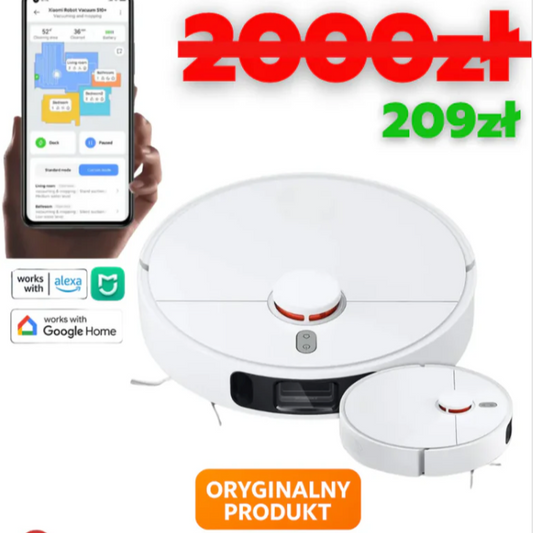 Robot odkurzający RobotSmart® (Oryginalny Produkt)