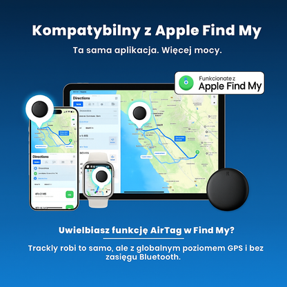 Trackly™ – Nie tylko lokalizator GPS do samochodu. Twój osobisty detektor wszystkiego.