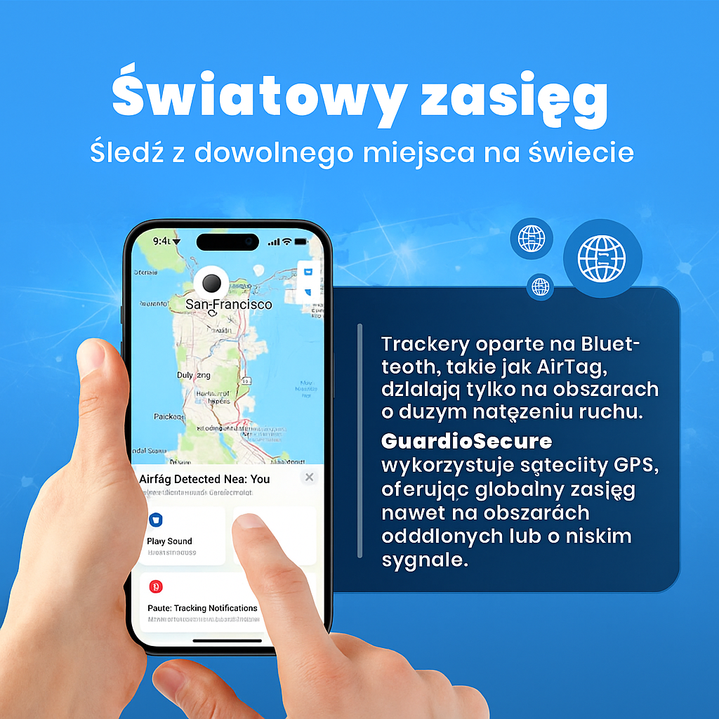 Trackly™ – Nie tylko lokalizator GPS do samochodu. Twój osobisty detektor wszystkiego.