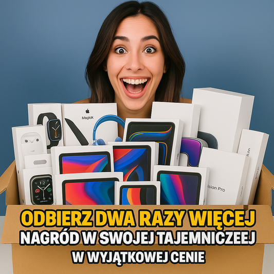 Odbierz dwa razy więcej nagród w swojej tajemniczej paczce w wyjątkowej cenie